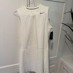 Nike Women's Ivory Sleeveless Mini Dress